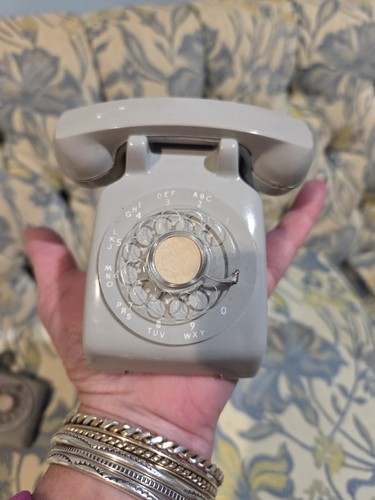 Vintage miniature plastic gray - miniature,