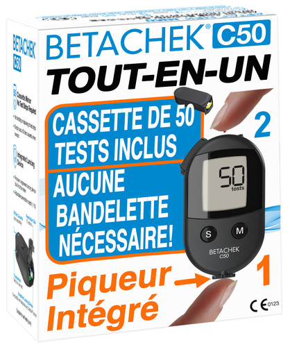 Lecteur glycémie betachek - de,