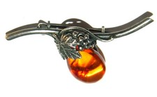 jolie broche vintage en argent