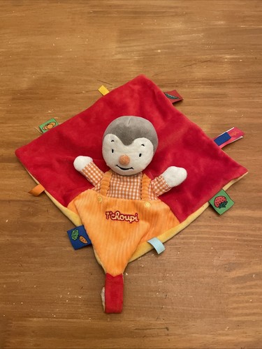 Doudou plat tchoupi nicotoy - doudou,