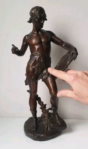 Défaut sculpture bronze - 40, cm