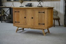 Buffet en rotin 1960's