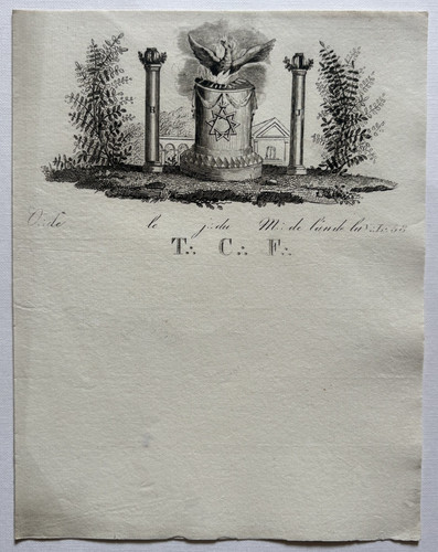 Franc macon papier - franc,