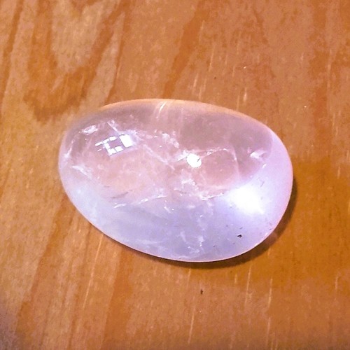 Pierre roulée quartz rose - roulée,