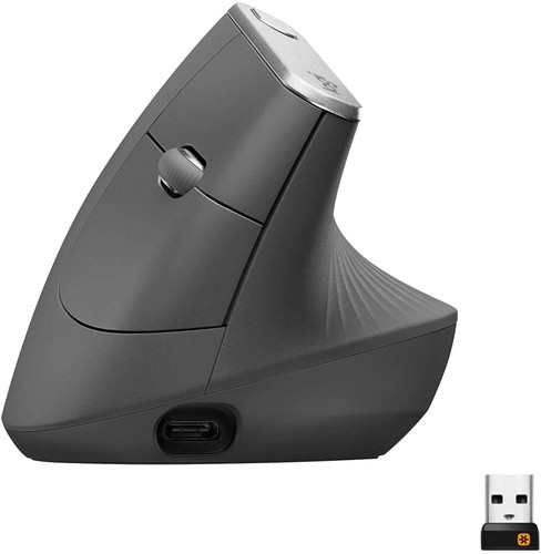 Logitech vertical souris - vertical,,