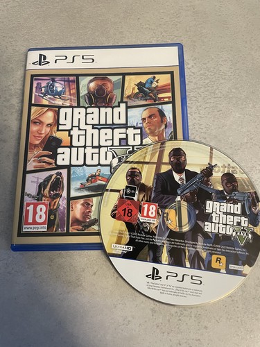 Jeu ps5 grand theft - auto, v