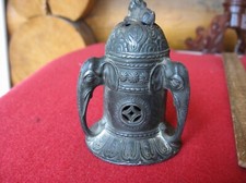 Vantines incense burner Art Deco elephant foo dog France No. 1262 early 1900s