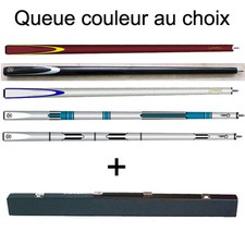 Coffret queue de billard Canne