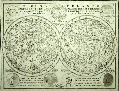 Planisphère globe céleste - cÉleste, et