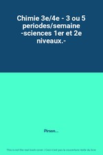 Chimie 3e/4e - 3 ou 5