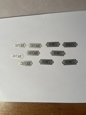 lot ancien 10 plaques