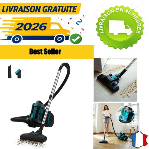 Aspirateur traîneau sans - , sac