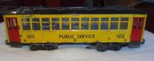 Minitoys O Scale Vintage Public Service Trolley #102  Box 13