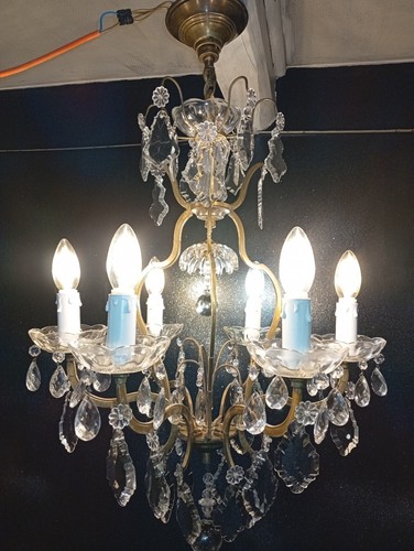 Lustre cristal bronze - cristal,