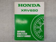 Manuel d'atelier HONDA XRV650 Africa twin 1988 origine 67MS800 67-MS8-00