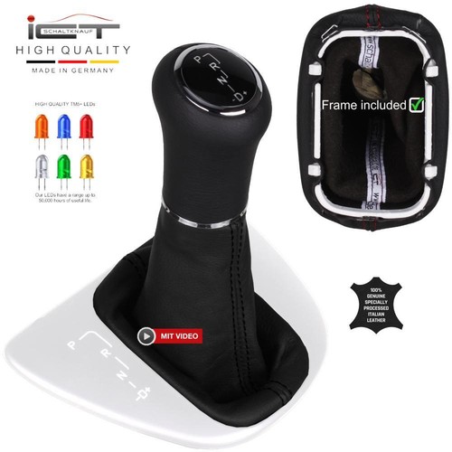 Ict pommeau levier cuir - d,