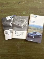 BMW 2002 7 Series Fast Facts