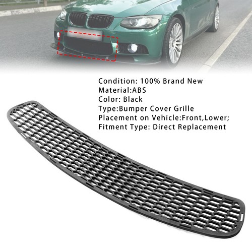 Front bumper lower grille pour - bumper,