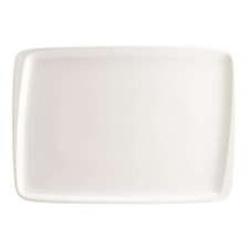 Plat Rectangulaire White Blanc