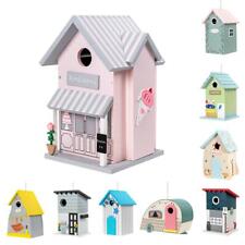 Nichoir Bois un Instant Villa / à Oiseaux à Suspendre Caravane Campeur