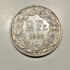 SUISSE 2 FRANCS ARGENT / BERNE  1905  Berne RARE
