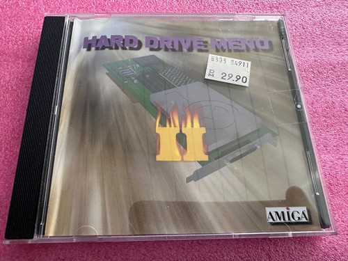 Hard drive menu - menu, pour