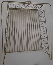 IKEA KALLAX Wire Basket Gold Brass Color Wire Storage Organizer 