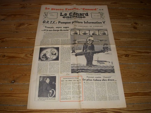 Canard enchaine 2564 - canard,