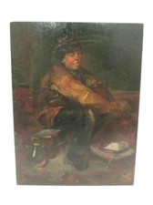 Ancien tableau, huile sur