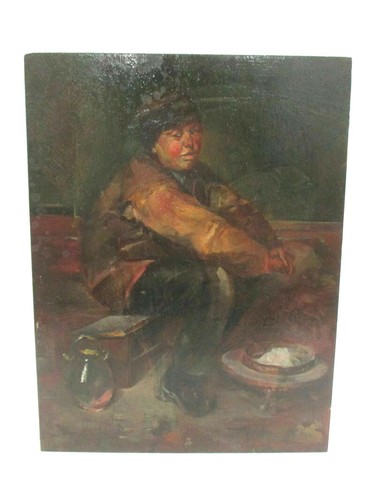 Ancien tableau huile sur - tableau,,
