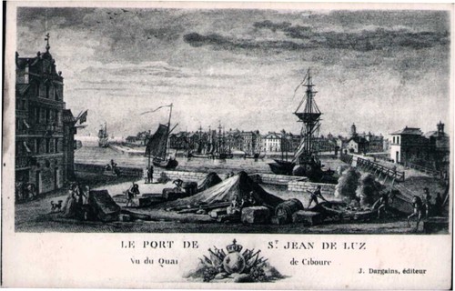 Cpa saint jean luz le - 64,