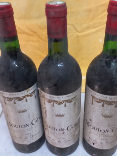 Bouteilles vin mouton cadet - 3,