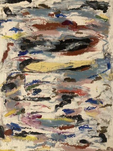 Peinture huile carton - peinture,