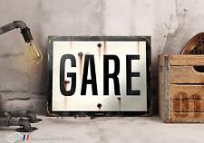 Plaque métal 40x30cm