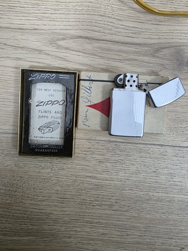Briquet zippo slim vintage - ,