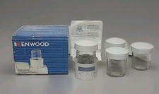 Kenwood A938 Spice Mill Blender Attachment for A900/KM w/ Glass Jars & Lids NOS