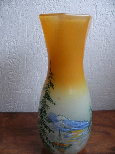 Superbe ancien vase - , verre