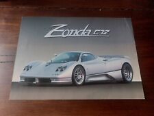 Pagani Zonda C12 Brochure Brochure Brochure