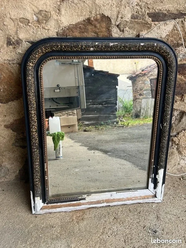 Miroir louis philippe antique - miroir,