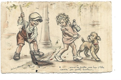 Illustration signee germaine - signee,