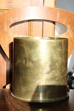 Ancienne douille d’obus 220 mm en laiton Morser WW1 Allemagne Sp197