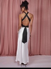 Élégante robe longue en