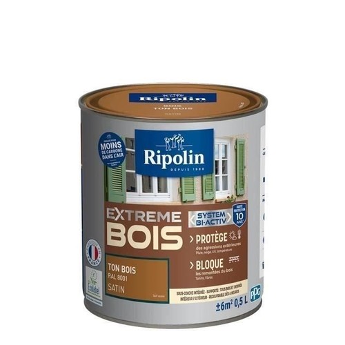 Ripolin peinture bois satin - peinture,