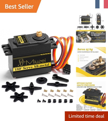 Servomoteur numérique 15kg - rc,