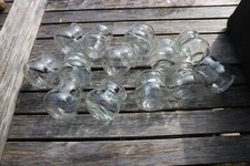 lot of 13 medicine glass suction cups