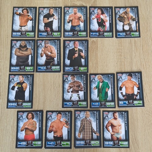 Lot cartes topps slam - de,