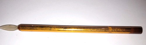 Ancien porte plume - en, verre