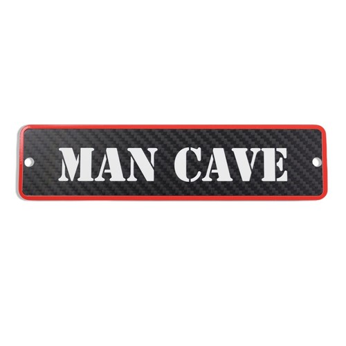 Man cave wall - sign, real