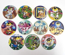 Vintage 1990s Tazos 24 Game Flippo's Chester Cheetah Smiths 291-315 Series AZ552