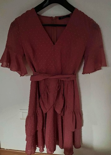 Simplee robe portefeuille - simplee, rose